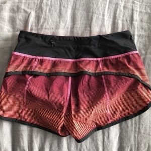 Lululemon. Speed up shorts 2 XS